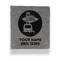Las Vegas Airstream Club Leather Binder - 1" - Grey