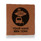 Las Vegas Airstream Club Leather Binder - 1" - Rawhide