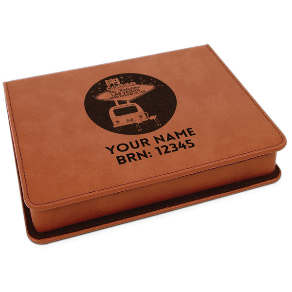 Custom Las Vegas Airstream Club Leatherette 4-Piece Wine Tool Set