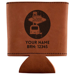 Las Vegas Airstream Club Leatherette Can Sleeve