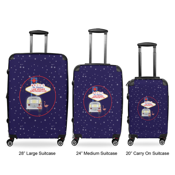 Las Vegas Airstream Club Luggage Bags all sizes - With Handle