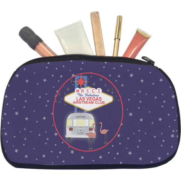 Las Vegas Airstream Club Makeup Bag Medium