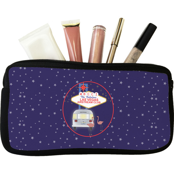 Custom Las Vegas Airstream Club Makeup / Cosmetic Bag
