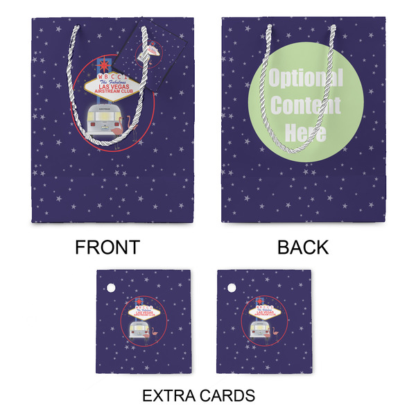 Las Vegas Airstream Club Medium Gift Bag - Approval
