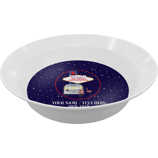 Custom Las Vegas Airstream Club Melamine Bowl