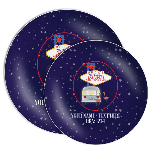 Las Vegas Airstream Club Melamine Plates - PARENT/MAIN