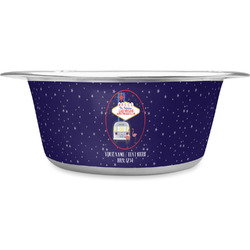 Las Vegas Airstream Club Stainless Steel Dog Bowl