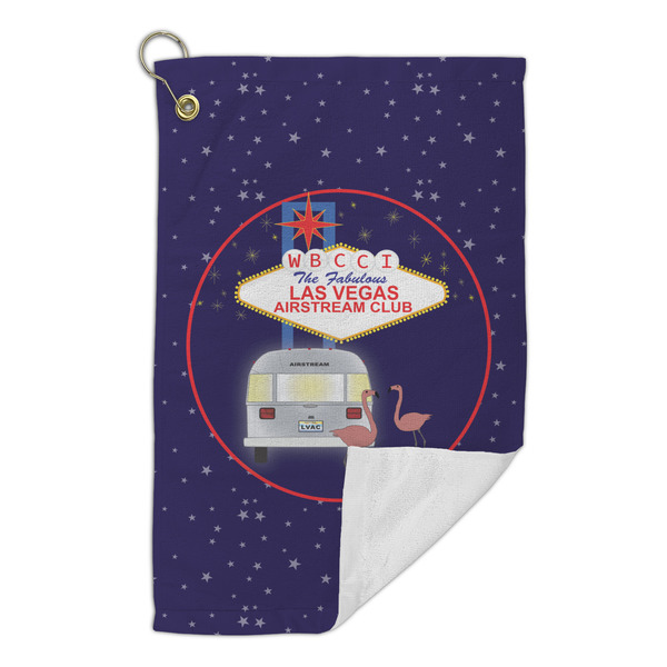 Las Vegas Airstream Club Microfiber Golf Towels Small - Front Folded