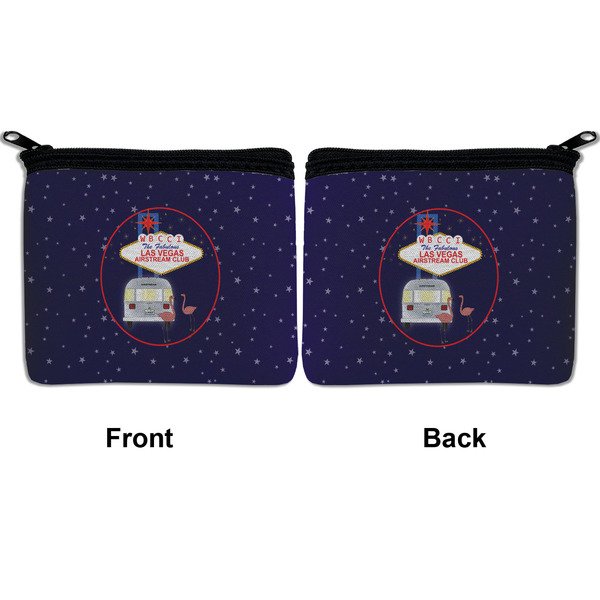 Las Vegas Airstream Club Neoprene Coin Purse - Front & Back (APPROVAL)