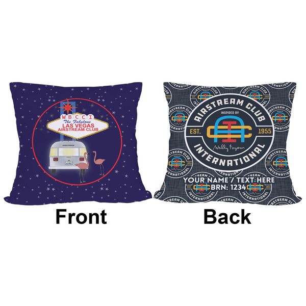 Las Vegas Airstream Club Outdoor Pillow - 20x20
