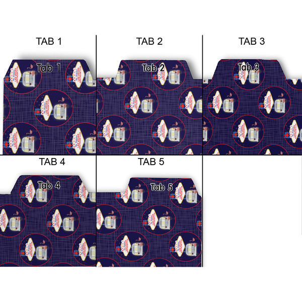 Las Vegas Airstream Club Page Dividers - Set of 5 - Approval