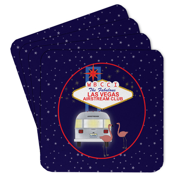 Custom Las Vegas Airstream Club Paper Coasters