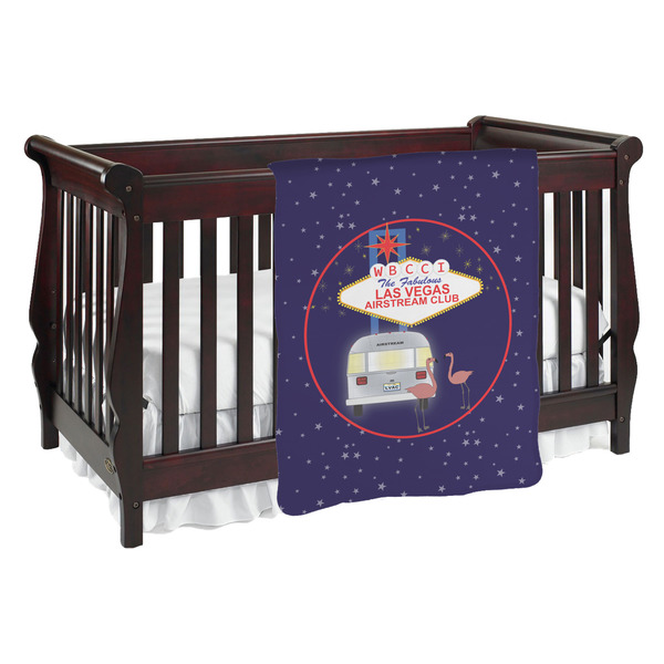 Custom Las Vegas Airstream Club Baby Blanket