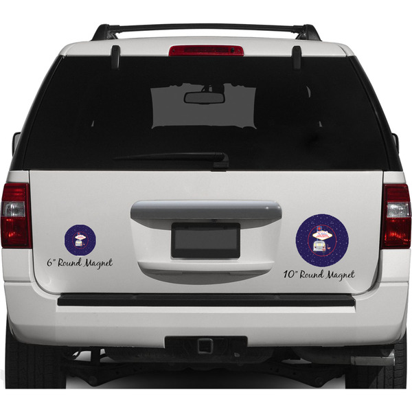 Las Vegas Airstream Club Personalized Car Magnets on Ford Explorer