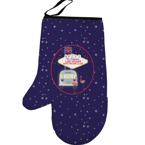 Las Vegas Airstream Club Personalized Oven Mitt - Left