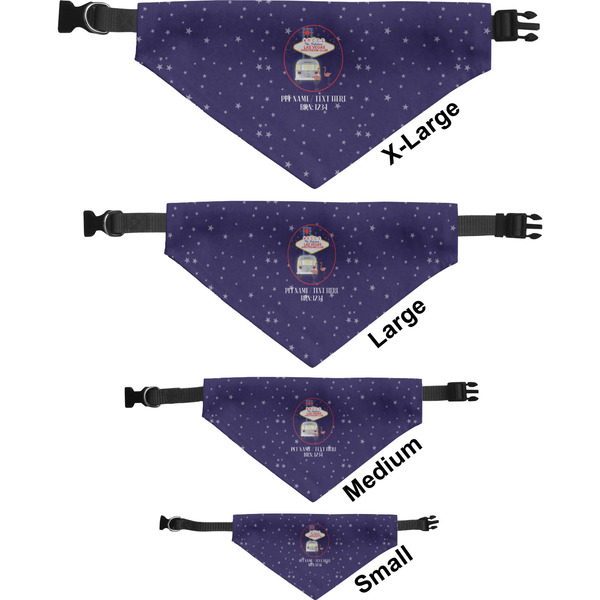 Las Vegas Airstream Club Pet Bandana Sizes