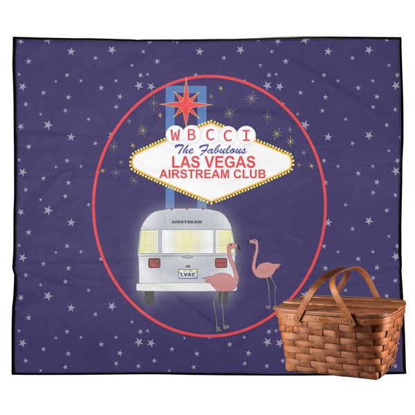 Custom Las Vegas Airstream Club Outdoor Picnic Blanket