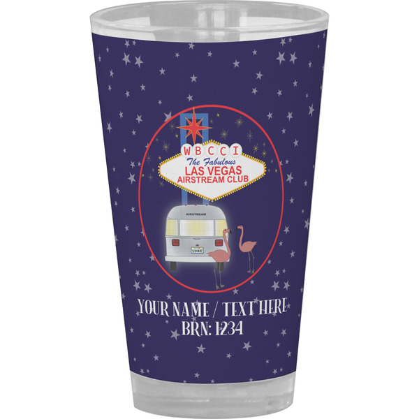 Custom Las Vegas Airstream Club Pint Glass - Full Color