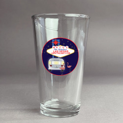 Las Vegas Airstream Club Pint Glass - Full Color Logo