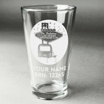 Las Vegas Airstream Club Pint Glass - Laser Engraved