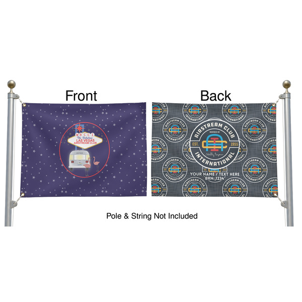 Las Vegas Airstream Club Pole Flag (Approval)