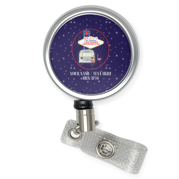 Custom Las Vegas Airstream Club Retractable Badge Reel