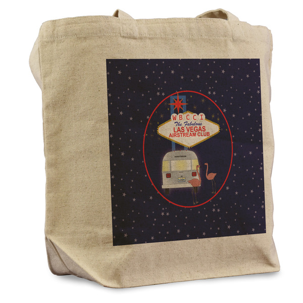 Custom Las Vegas Airstream Club Reusable Cotton Grocery Bag
