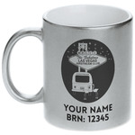 Las Vegas Airstream Club Metallic Silver Mug