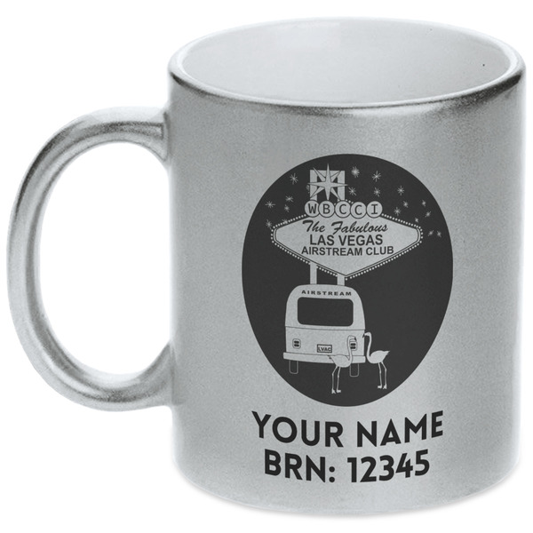 Las Vegas Airstream Club Silver Mug - Main