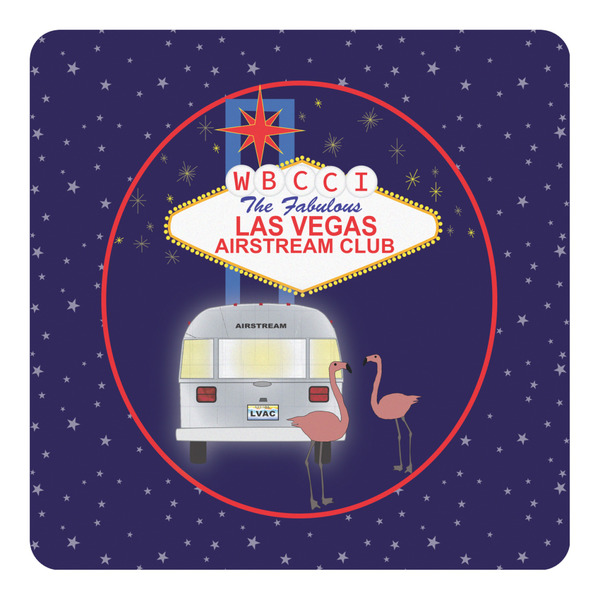 Custom Las Vegas Airstream Club Square Decal