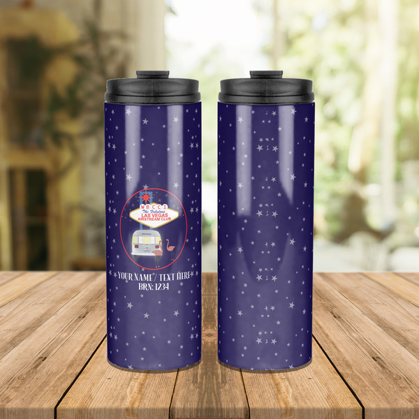 Las Vegas Airstream Club Stainless Steel Tumbler - Lifestyle