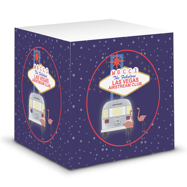 Custom Las Vegas Airstream Club Sticky Note Cube