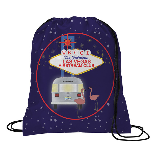 Custom Las Vegas Airstream Club Drawstring Backpack