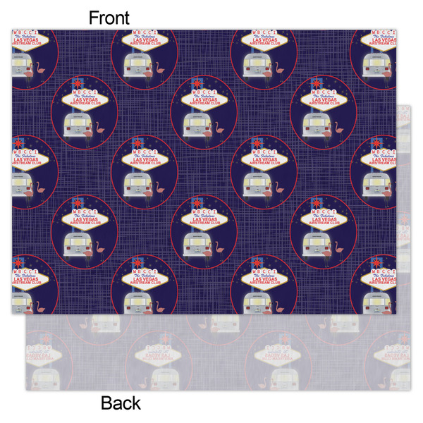 Las Vegas Airstream Club Tissue Paper - Heavyweight - Large - Front & Back