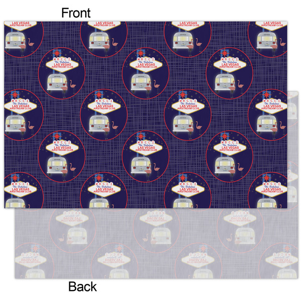 Las Vegas Airstream Club Tissue Paper - Heavyweight - XL - Front & Back