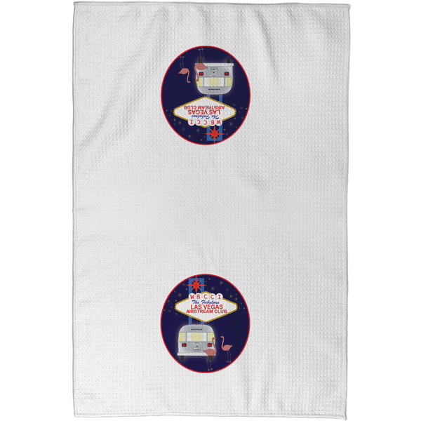 Las Vegas Airstream Club Waffle Towel - Partial Print - Approval Image