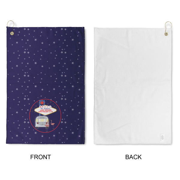 Las Vegas Airstream Club Waffle Weave Golf Towel - Approval