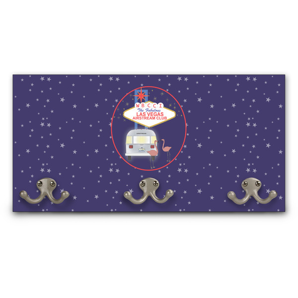 Custom Las Vegas Airstream Club Wall Mounted Coat Rack