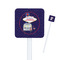 Las Vegas Airstream Club Square Plastic Stir Sticks