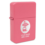 Las Vegas Airstream Club Windproof Lighter - Pink - Single-Sided