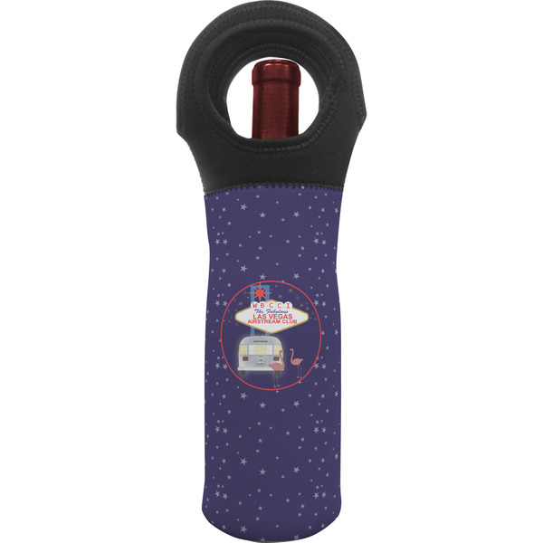 Custom Las Vegas Airstream Club Wine Tote Bag