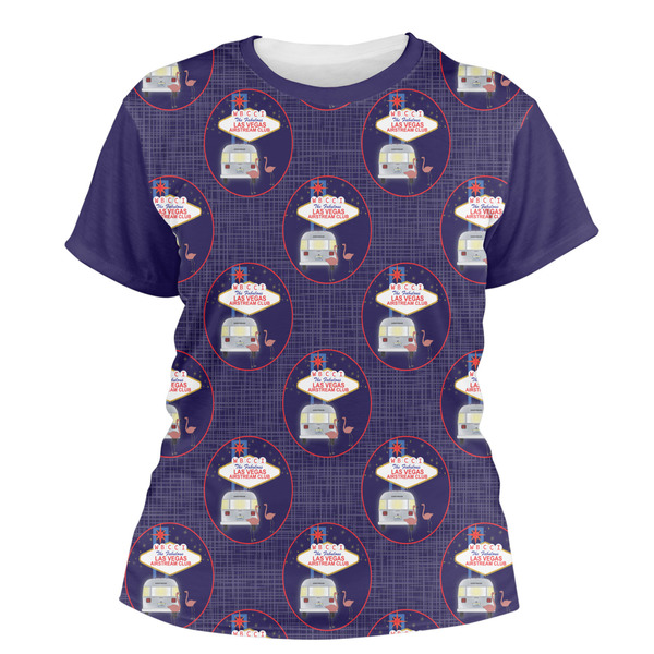 Custom Las Vegas Airstream Club Women's Crew T-Shirt