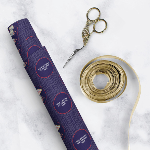 Las Vegas Airstream Club Wrapping Paper Roll - Matte - In Context
