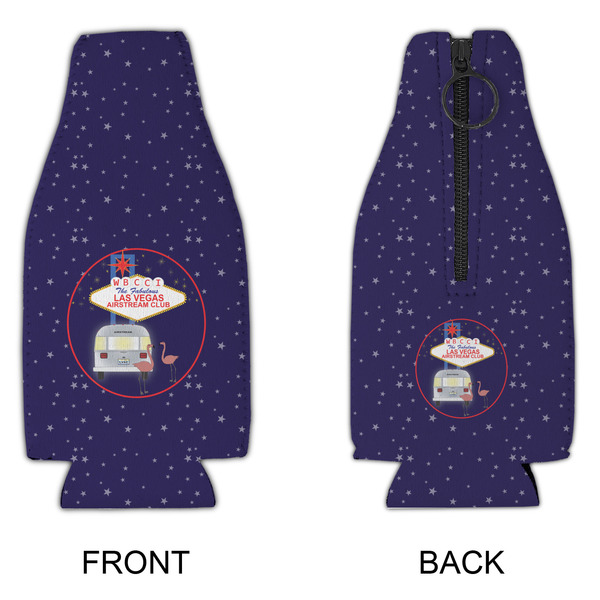 Las Vegas Airstream Club Zipper Bottle Cooler - APPROVAL