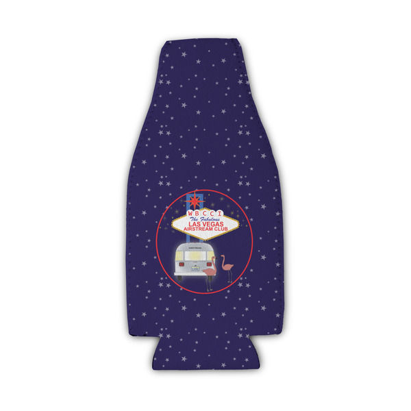 Las Vegas Airstream Club Zipper Bottle Cooler - Set of 4 - Front