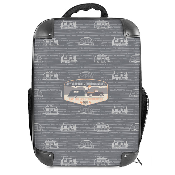 Custom Texas Highland Lakes Airstream Club Logo Hard Shell Backpack