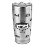 Texas Highland Lakes Airstream Club Logo 20oz Stainless Steel Double Wall Tumbler - Full Print
