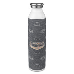 Texas Highland Lakes Airstream Club Logo 20oz Stainless Steel Water Bottle - Full Print