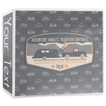 Texas Highland Lakes Airstream Club Logo 3-Ring Binder - 3 inch