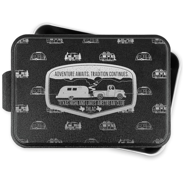 Custom Texas Highland Lakes Airstream Club Logo Aluminum Baking Pan with Lid